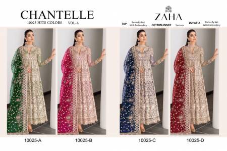 Zaha Chantelle 10025 Hits Colors Pakistani Salwar Kameez
